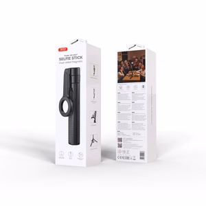 XO selfie stick Bluetooth tripod SS37 black magnetic for MagSafe 124cm
