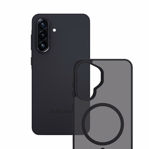 3mk Smoke MagCase -suojakuori Samsung Galaxy A57:lle - harmaa-läpikuultava