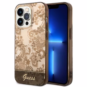 Guess GUHCP14XHGPLHC iPhone 14 Pro Max 6.7" okra kovakotelo Porcelain Collection