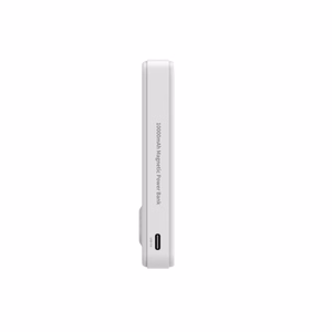 Powerbank Wozinsky WLWP-10KA0Y3WS 22.5W PD Qi2 10000 mAh, jalustalla, 1x USB-A, 1x USB-C - valkoinen