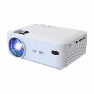 Phillips N-100 480p miniprojektori (valkoinen)