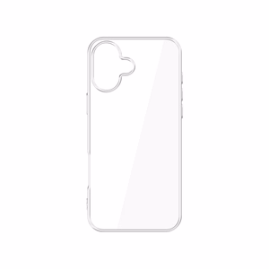 3mk Clear Case Eco Suojakuori Apple iPhone 16 Plus:lle - läpinäkyvä