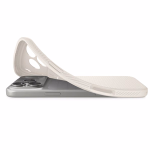 Spigen Liquid Air -suojakuori iPhone 17 Pro / 18 Pro -malleille, titaaninharmaa