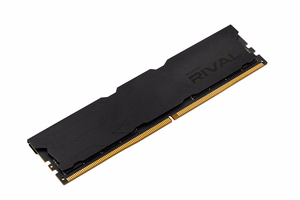DDR4 2x8GB sarja UDIMM goodram RIVAL syvä musta