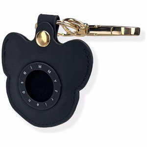 Nimmy Glasses Cool Dog Tracker/Avaimenperan Suojakuori - musta