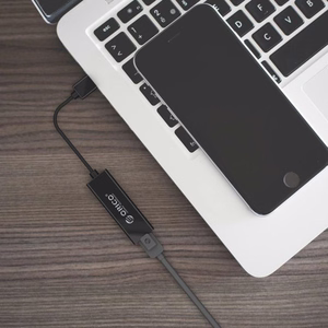 Orico UTJ-U3 1 Gigabit USB-A 3.0 External Network Card - Black