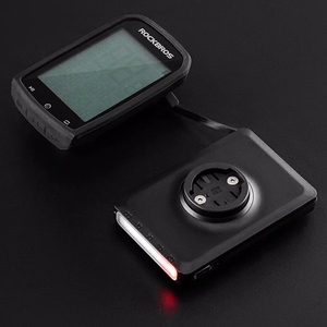 Rockbros JP008 pyörän etuvalo varavirtalähteellä 5000mAh 150lm IPX6 - musta