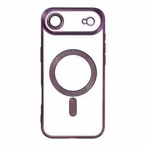 Suojakuori iPhone 17 AIR:lle Electro Mag Cover yhteensopiva MagSafen kanssa violetti