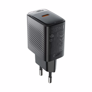Acefast A104 GaN laturi USB-C PD SFC 25 W - musta