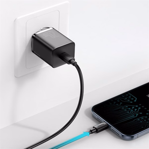 Baseus Super Si CCSUP-B01 20W USB-C -laturi, musta