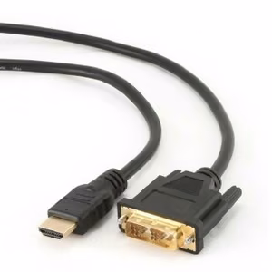 GEMBIRD HDMI-DVI male-male -kaapeli, kullatut liittimet, 1.8m, bulk-pakkaus