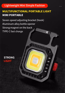 Mini LED -taskulamppu avaimenperä W5130 Type C