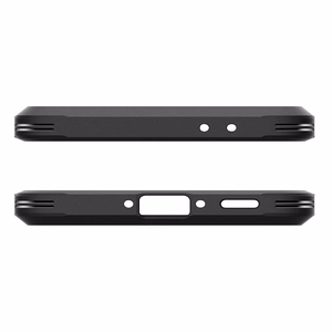 Spigen Tough Armor Suojakuori Samsung Galaxy A56 5G:lle - musta