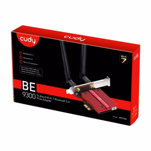 Cudy WE9300 verkkokortti Sisäinen WLAN / Bluetooth 5765 Mbit/s
