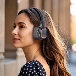 Blavec BO-11 Bass Admiral (BO11-B) over-ear Bluetooth-kuulokkeet, mustat