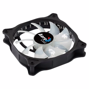 Aerocool COSMO12FRGB tietokoneen tuuletin 12 cm LED RGB Molex hiljainen musta