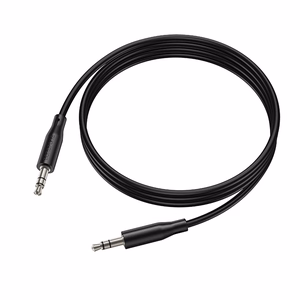 Borofone AUX-kaapeli BL26 Standard - jack 3,5mm - jack 3,5mm - 1 metri musta