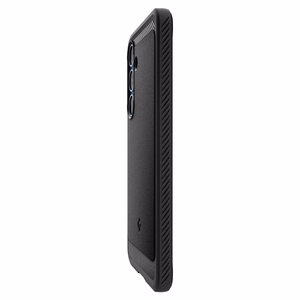 Spigen Rugged Armor Mag MagSafe suojakuori Samsung Galaxy S25 -puhelimelle - matta musta