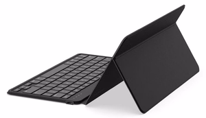 Langaton näppäimistö telineellä älypuhelimelle/tabletille QWERTY Satechi OntheGo musta