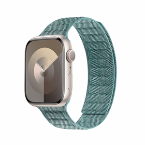 Crong Melange magnetic strap for Apple Watch 38 / 40 / 41 mm and 42 mm (Series 10 / 11), turquoise melange