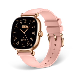 Ksix Smartwatch IRIA älykello, vaaleanpunainen, 1.7" AMOLED, IP68