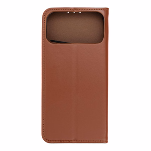 Flip-suojakuori iPhone 17 PRO MAX:lle Smart Pro Book nahkainen ruskea