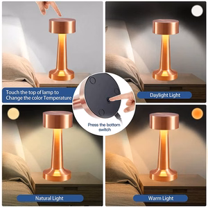 Night lamp WDL-03 wireless rose gold