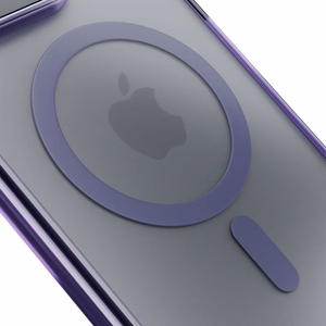3mk Frosty MagCase violetti Suojakuori Apple iPhone 15:lle - violetti