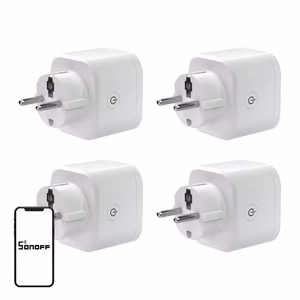 SONOFF S61s Matter External Plug via Wi-Fi, 4-Pack