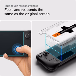 Spigen Glas.tR EZ Fit Karkaistu lasi Steam Deck:lle