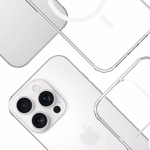 3mk Armor MagCase iPhone 16 Pro Max:lle - Läpinäkyvä