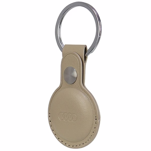 Audi Tekonahkainen AirTag Suojakuori - beige