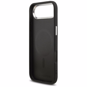 Karl Lagerfeld Choupette Pin MagSafe Suojakuori iPhone Air:lle - Musta