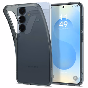 Spigen Liquid Crystal suojakuori Samsung Galaxy S25+ -puhelimelle - läpinäkyvä