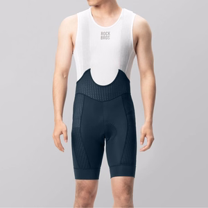 Rockbros YDDK009 miesten pehmustetut olkainpyöräilyshortsit, koko XL, tummansiniset