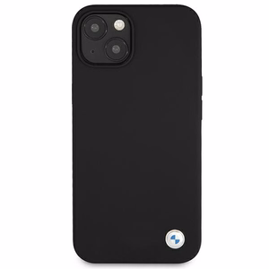 BMW Silicone Signature Case for iPhone 13 - Black