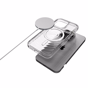 STM Reawaken Ripple MagSafe läpinäkyvä suojakuori iPhone 15 -laitteelle