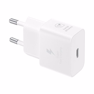 Charger original Samsung Super Fast Charging (Type-C) EP-T2510NWEGEU (25W) white with box