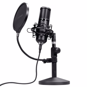 Trust GXT 269 Emita II musta studiomikrofoni