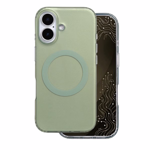 Tecto Shield Mistiq Mag suojakuori iPhone 17 6,3"-mallille, oliivinvihreä