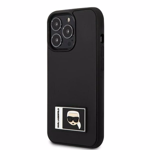 Karl Lagerfeld Ikonik Patch kotelo iPhone 13 Pro / iPhone 13 - musta