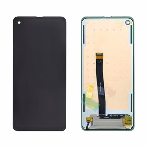 LCD-näyttö Samsung G715F Xcover PRO kosketusnäytöllä, musta, alkuperäinen (Service Pack)