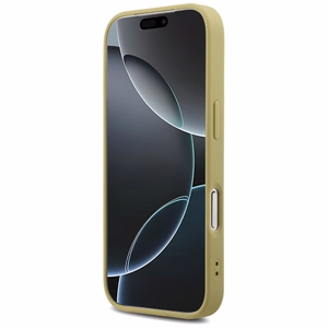 Guess Fixed Glitter Big 4G Suojakuori iPhone 17 Prolle - kultainen
