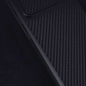 Nillkin Synthetic Fiber S suojakuori Samsung Galaxy S23+:lle kameransuojalla musta