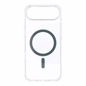Suojakuori iPhone 17 AIR:lle Drop Glue Colorful Ring Mag Cover MagSafe-yhteensopiva harmaa