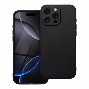 Matta musta Suojakuori iPhone 16 PRO MAX:lle