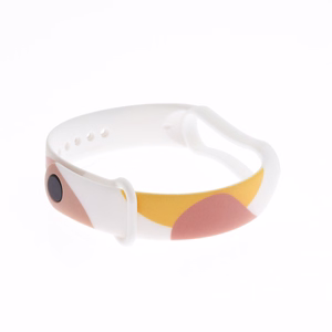 Hihna Moro bändi Xiaomi Mi Band 3 / 4 silikonihihna katsella rannekoru kuvio 7