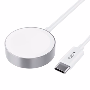 Tech-Protect UltraBoost magneettinen induktiivinen laturi USB-C -liittimellä Apple Watchille 1.2m - valkoinen
