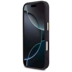 Guess Perforated 4G MagSafe Suojakuori iPhone 17 Pro:lle - Musta