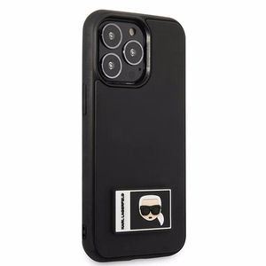 Karl Lagerfeld Ikonik Patch kotelo iPhone 13 Pro Max - musta - musta